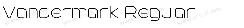 Vandermark Regular字体转换